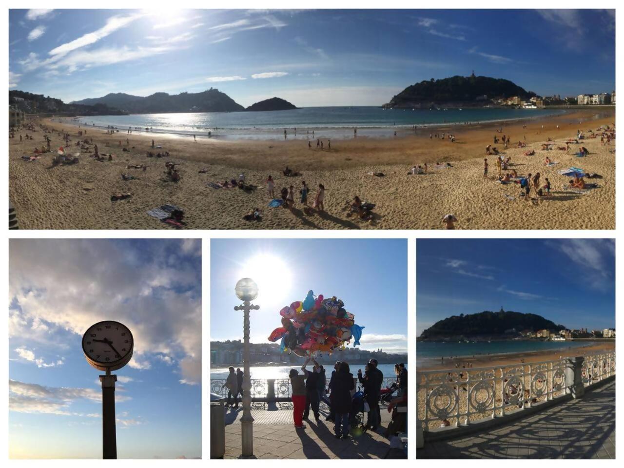 Apartamento Con Parking Privado Cerca De Zurriola San Sebastian Buitenkant foto